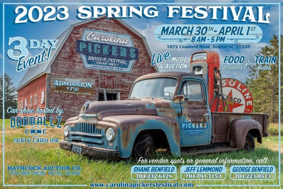 Carolina Pickers Festival Antiques, Vintage and Classic Cars Swap Meet