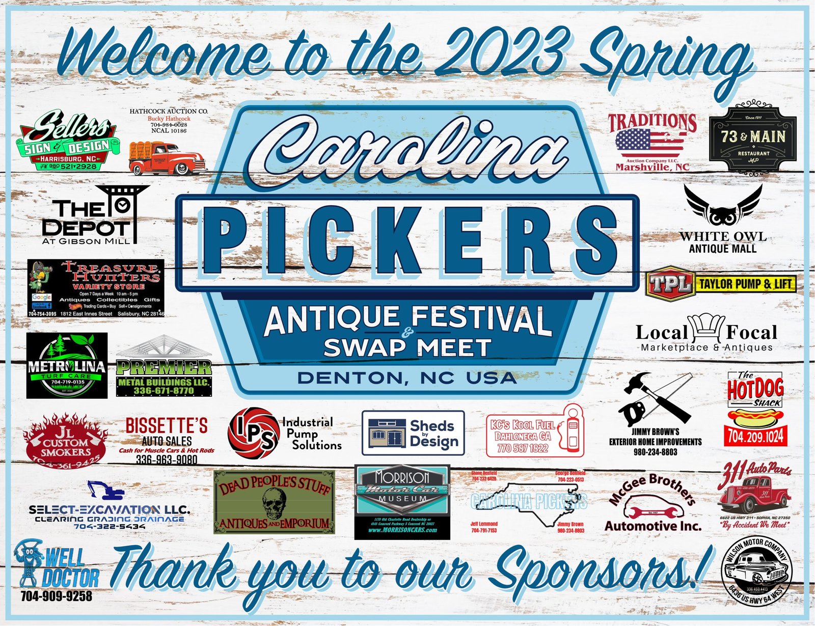 Carolina Pickers Festival Antiques, Vintage and Classic Cars Swap Meet